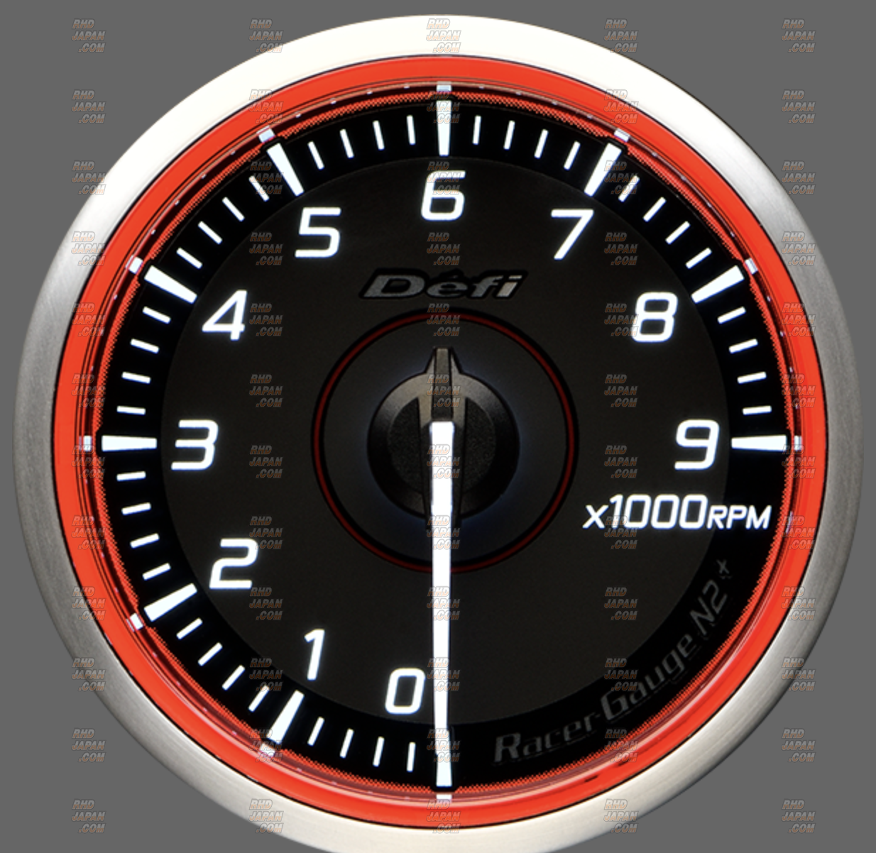 Defi Racer Gauge N2 Plus Tachometer 9000rpm - Red - RHDJapan